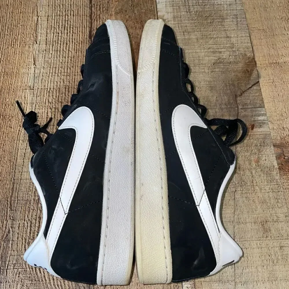 Nike Mens Classic 312495-011 Black White Running Shoes Sneakers Size 9.5
